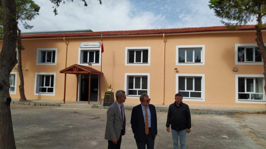 Kaymakamımız Sayın Dr. Ahmet Naci HELVACI Mürefte İlkokulunu Ziyaret Etti